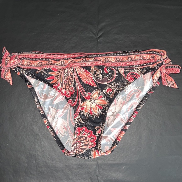 JETS by Jessika Allen Loop Side Band Coral Bliss Bikini Bottoms US Sz 6 - NWT! - Picture 2 of 11